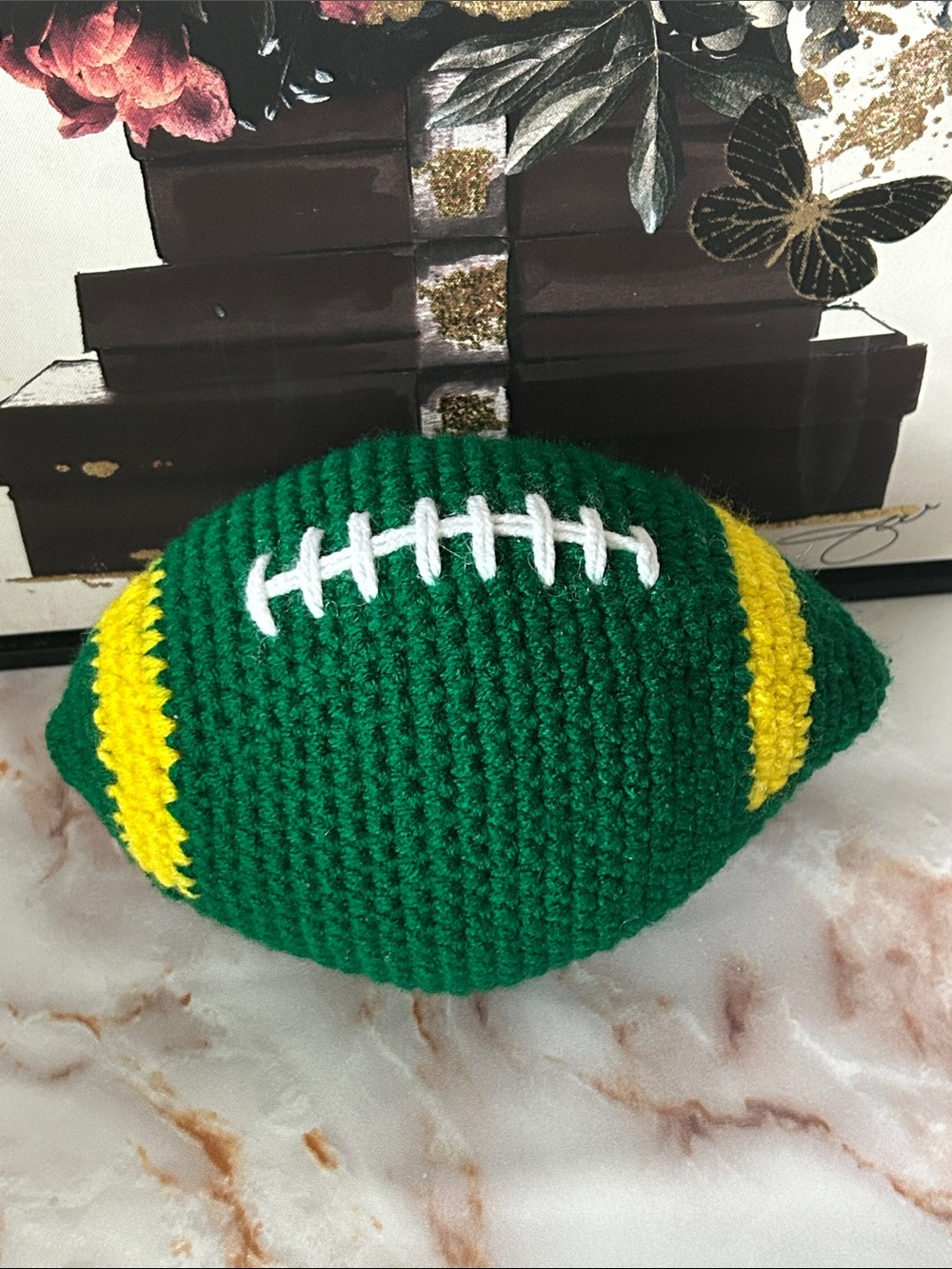 Custom Football Plush made to order (no two will look exactly alike) - Picture 2 of 4